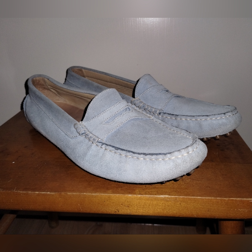 Katanya Light Blue Loafers Sz 38